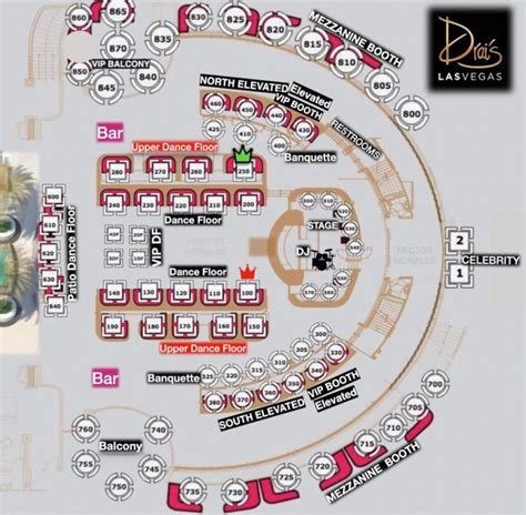 drais table map.